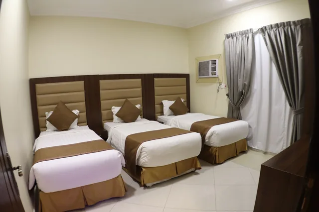 شقة بسرير مزدوج وسريرين منفصلين بغرفتي نوم بمطبخ صغير، سوات للشقق الفندقية(Swat Furnished Apartment) 8/10