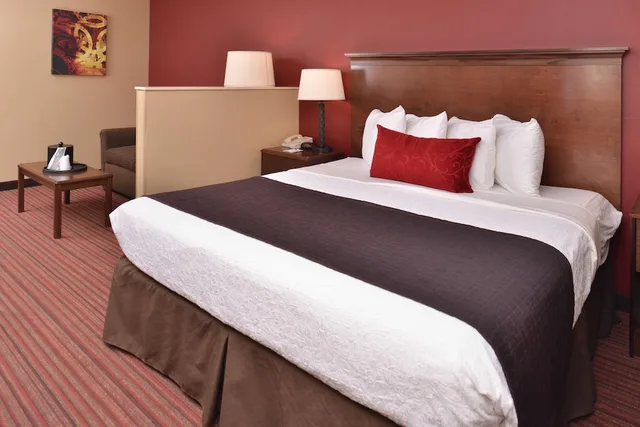 جناح بسرير كينج مع أريكة بحوض جاكوزي، Best Western Woodland Inn 1/1