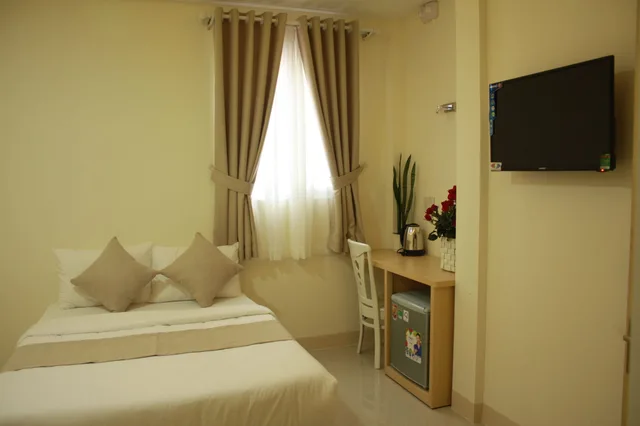 غرفة عائلية بسريرين مزدوجين، Ngoc Nguyen Anh Hotel 2/10