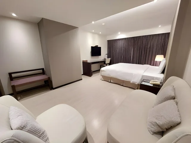 غرفة سوبيريور بسرير كوين، Talmud Hotel Kaohsiung Loveriver 2/3