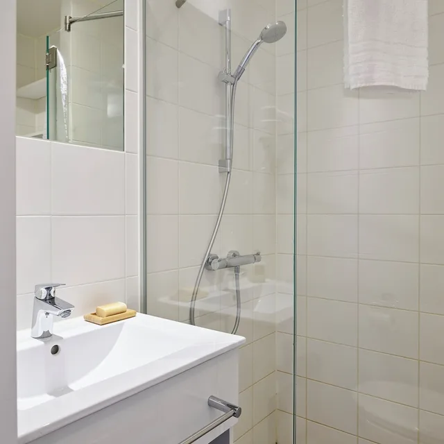 استوديو عائلي بسرير مزدوج وسرير بطابقين، Holiday Suites Westende 5/10