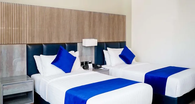 غرفة ديلوكس بسريرين منفصلين، Hotel Rawalpindi Central 1/4