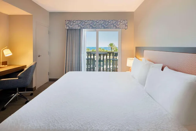 جناح بسرير كينج لذوي الإعاقة، Hampton Inn and Suites St. Augustine-Vilano Beach 1/2