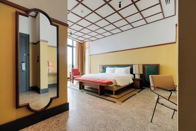 غرفة سوبيريور بسرير كينج، La Maison Palmier 7/8