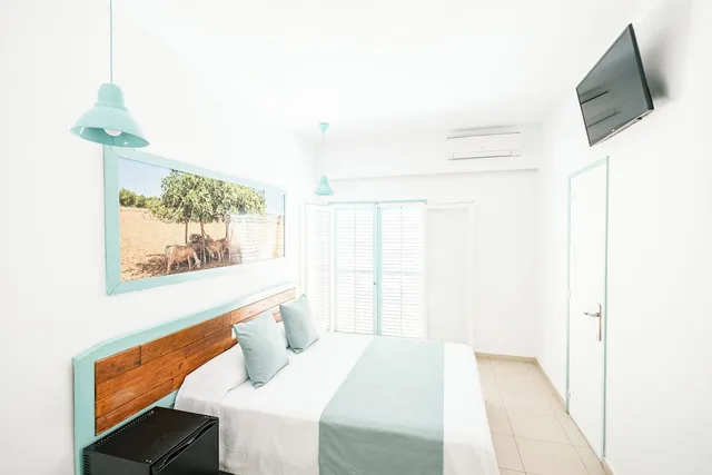 غرفة بسرير مزدوج بشرفة، Hostal Sunset Ibiza 4/10