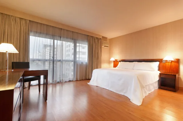 غرفة فاخرة بسرير كوين، DoubleTree by Hilton Sao Paulo Itaim 2/2