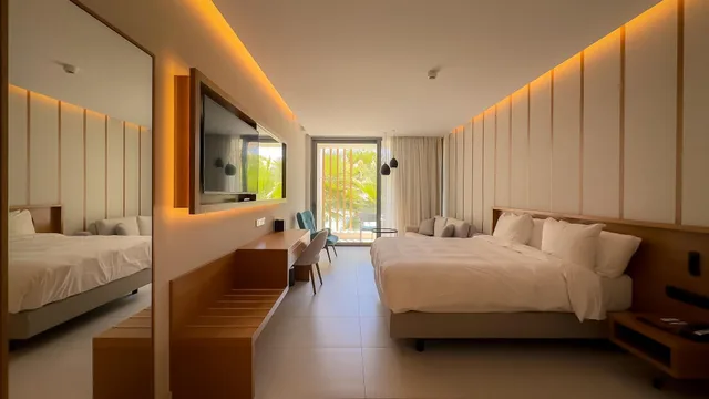 جناح بإطلالة على البحر بشرفة، Radisson Beach Resort Larnaca 8/9