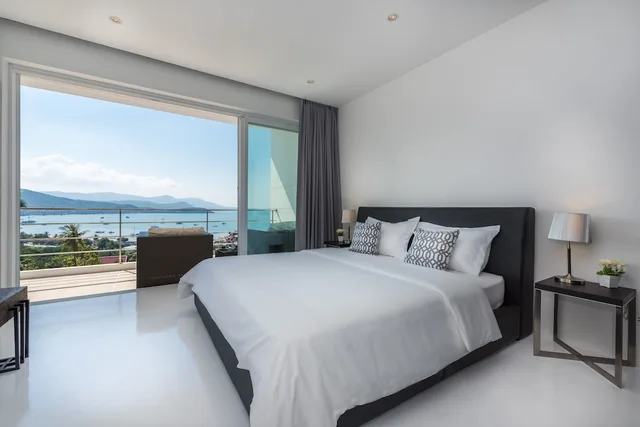 شقة بسريرين مزدوجين بإطلالة على البحر بـ3 غرف نوم، The Beach House Apartment 2/10