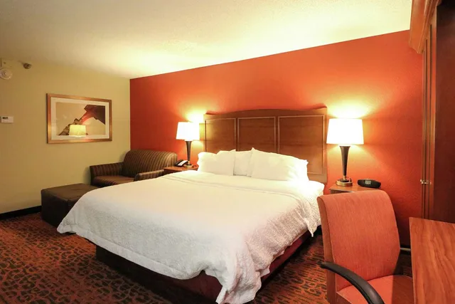 غرفة بسرير كينج بجاكوزي، Hampton Inn Columbus South 1/4