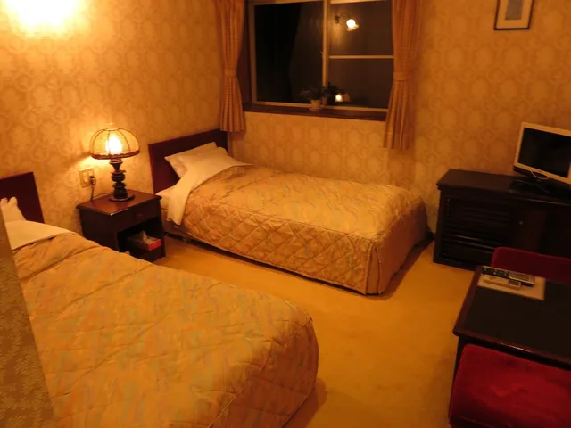 غرفة بسريرين منفصلين، Japan Nikko Pension L'escale 1/4