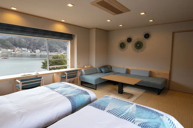 غرفة ركنية بسريرين منفصلين، Fuji Lake Hotel 2/6
