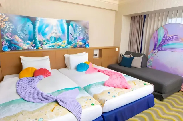 Mermaid, Story, Twin Beds, Hotel Okura Tokyo Bay 1/1