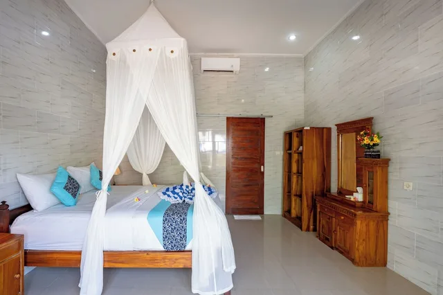 فيلا بسريرين مزدوجين بإطلالة على المسبح بغرفتي نوم، Sundi Villa Penida 1/2