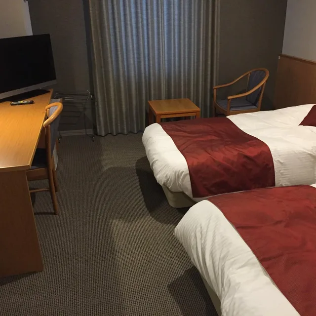 غرفة قياسية بسريرين منفصلين للمدخنين، Mombetsu Prince Hotel 1/1