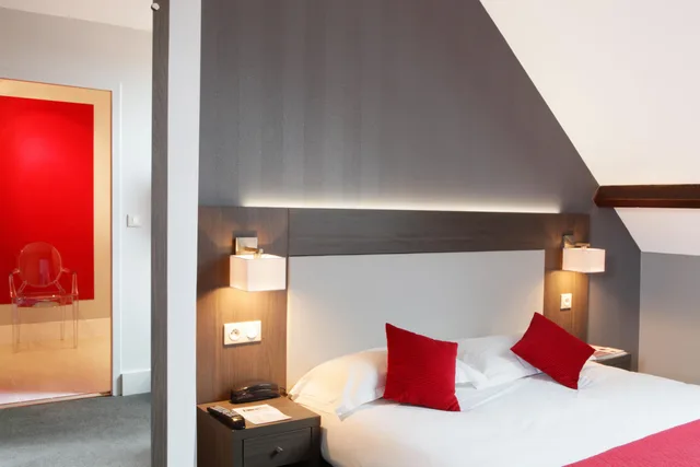 غرفة بسرير كوين، Best Western Plus Hotel Du Parc Chantilly 6/8
