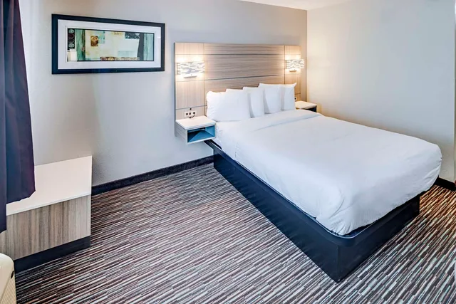 غرفة بسرير كينج بحوض استحمام لذوي الإعاقة، Best Western Port Columbus 6/9