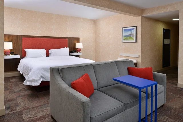 جناح استوديو بسرير كينج مع أريكة، Hampton Inn Wytheville 2/4