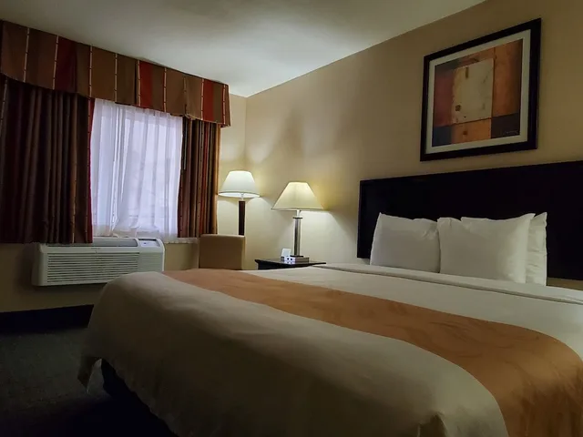 غرفة قياسية بسرير كينج لذوي الإعاقة، Quality Inn & Suites Anaheim at the Park 2/7