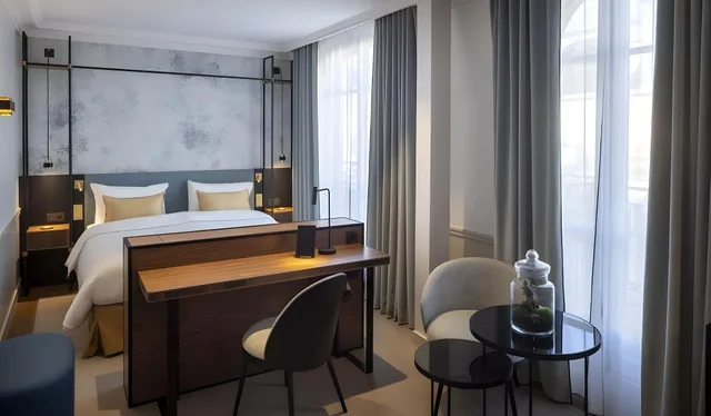 جناح بسرير كينج بغرفة نوم واحدة، Victoria Palace Hotel 1/1