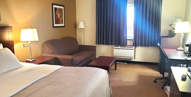 غرفة قياسية بسرير كينج، Quality Inn & Suites Eldridge Davenport North 3/7