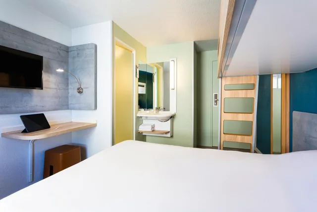 غرفة بسرير بطابقين وسرير كوين، Ibis Budget Bordeaux Centre Gare Saint Jean 2/10
