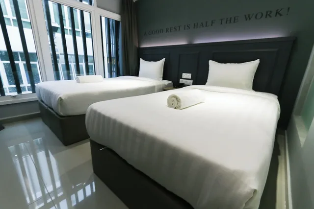 غرفة سوبيريور بسريرين منفصلين، Hotel 99 Sri Petaling @ Bukit Jalil 5/10