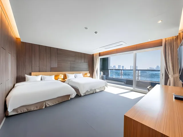 Family Suite, 2 Double Beds, Front View, Balcony, 23 Pyeong، Incheon Stay Hotel 1/1