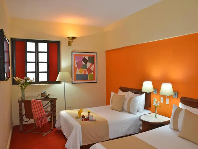 غرفة بسريرين مزدوجين، Hotel Mision Monterrey Centro Historico 1/2