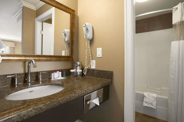 غرفة بسرير كينج يُسمح فيها بالحيوانات الأليفة، Ramada By Wyndham Surrey/Langley 6/9