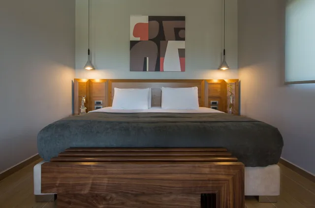 جناح بسرير مزدوج بغرفة نوم واحدة، Anthemion Suites And Villas 3/9