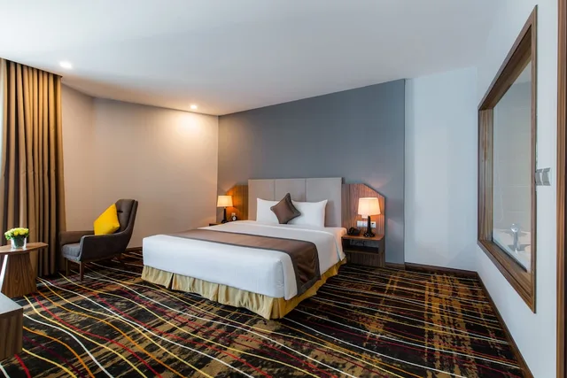 جناح تنفيذي بسرير كينج، Muong Thanh Luxury Vien Trieu Hotel 1/4