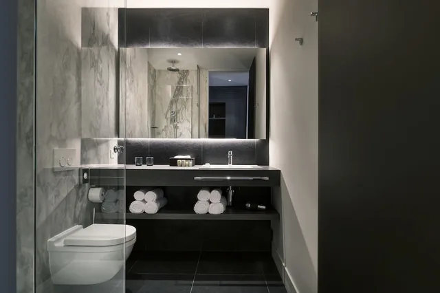 غرفة سوبيريور بسريرين منفصلين بإطلالة على الحديقة، Terhills Hotel - Different Hotels 5/7
