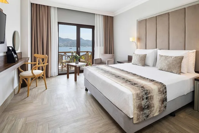 غرفة ديلوكس بسرير مزدوج أو سريرين منفصلين، Elite Hotel Bodrum 1/5