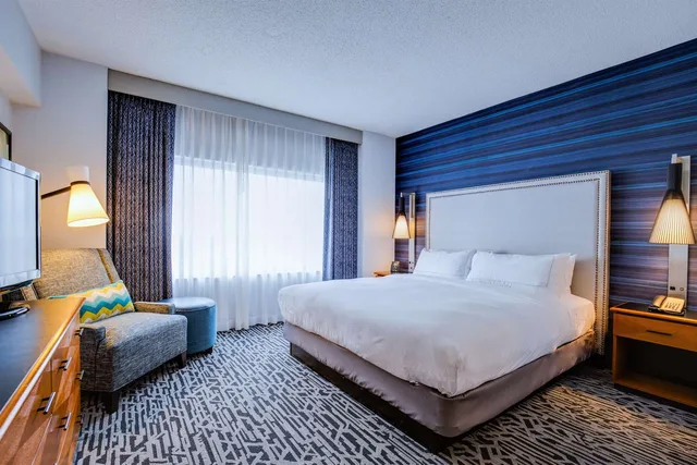 جناح بسرير كينج بغرفة نوم واحدة لذوي الإعاقة، DoubleTree Suites by Hilton Hotel & Conference Center Chicago-Downers Grove 2/3