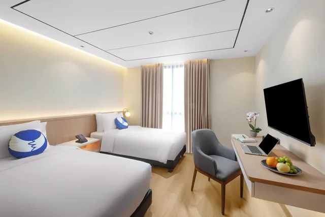 غرفة سوبيريور بسريرين منفصلين، FOX LITE Hotel Majalaya 1/8