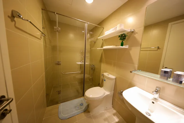 شقة بانورامية بسريرين كينج بإطلالة على النهر بغرفتي نوم، T5 Masteri Apartment 3/4