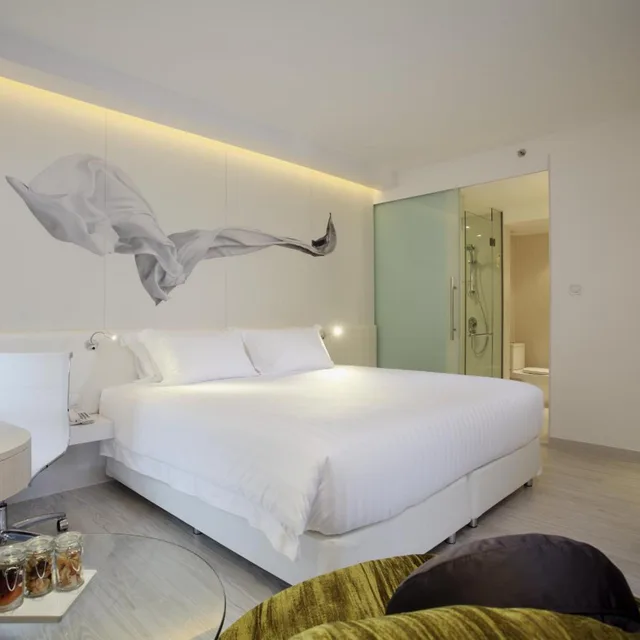 غرفة سوبيريور بسرير مزدوج، Centara Watergate Pavilion Hotel Bangkok 4/7