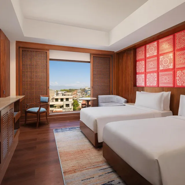 Club, Twin Beds, City View, The Soaltee Kathmandu 2/5