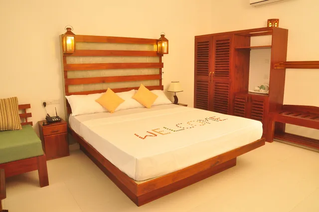 غرفة ديلوكس بسرير مزدوج بإطلالة على البحر بشرفة، Oasey Beach Hotel 1/10