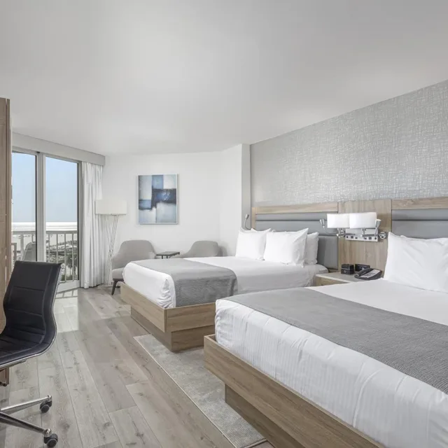 غرفة بسرير كوين بإطلالة على الشاطئ، Perdido Beach Resort 5/10