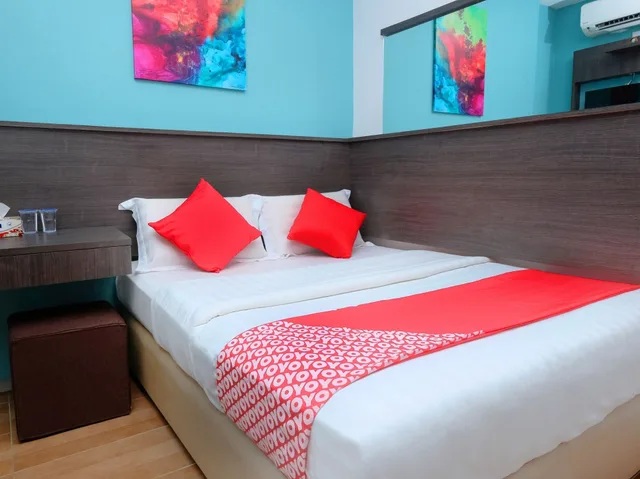 غرفة ديلوكس مزدوجة، Oyo 768 Fajar Baru Boutique Hotel 3/7