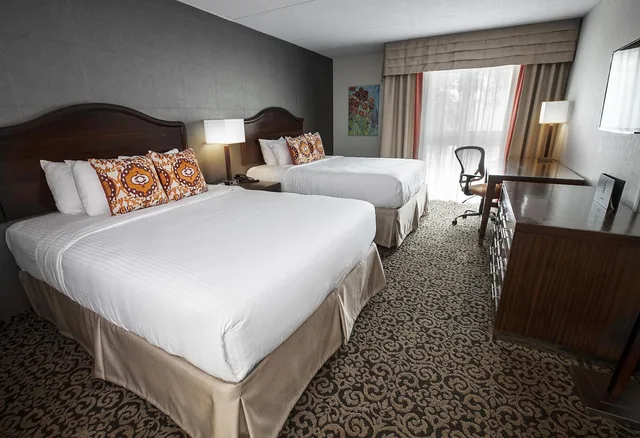 غرفة بسريرين كوين بإطلالة على الفناء، Old Stone Inn Boutique Hotel 7/10