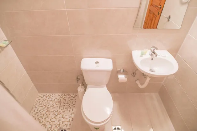 غرفة اقتصادية بسرير مزدوج أو سريرين منفصلين بإطلالة على الحديقة، Corfu Aqua Nisaki 6/6