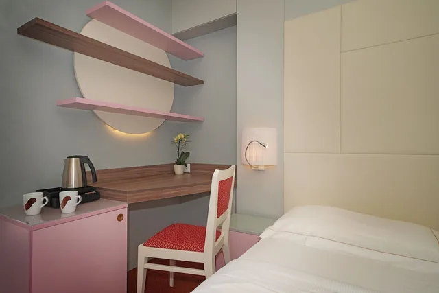 غرفة كومفورت مفردة بسرير مزدوج، Bike Hotel La Perla 2/3