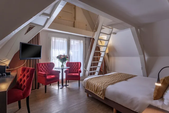 غرفة عائلية بسرير فردي، Avenue Hotel Amsterdam 4/7