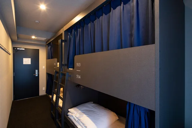 غرفة رباعية، Imano Osaka Shinsaibashi Hostel 1/1
