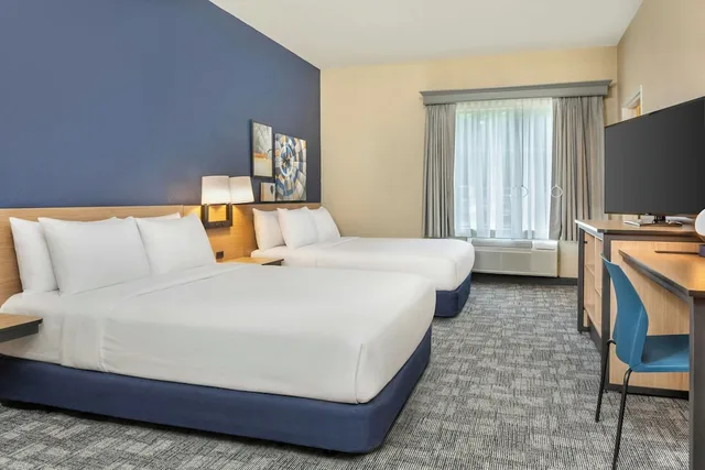 غرفة بسريرين كوين مع أريكة، Comfort Suites Elkridge Columbia Gateway 2/10