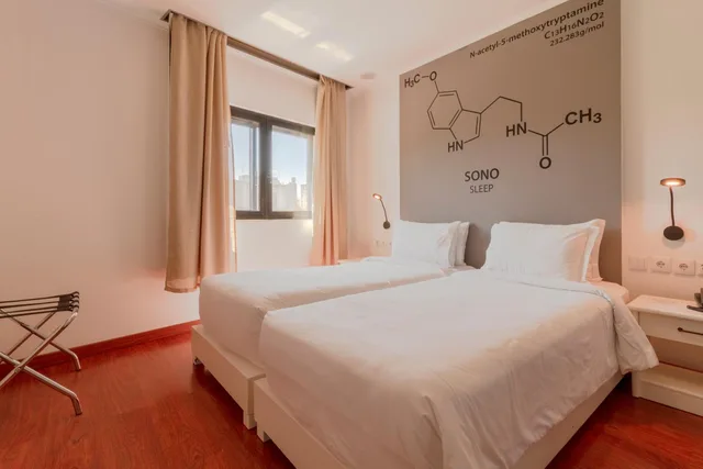 غرفة سوبيريور بسريرين منفصلين، Hotel AS Lisboa 4/8
