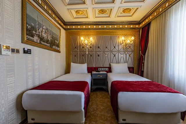 غرفة قياسية بسريرين منفصلين، Laleli Blue Marmara Hotel 3/5