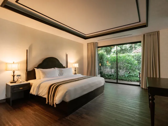 غرفة عائلية بسرير كينج بإطلالة على الحديقة، Burirattana Hotel - Adults Only 2/10